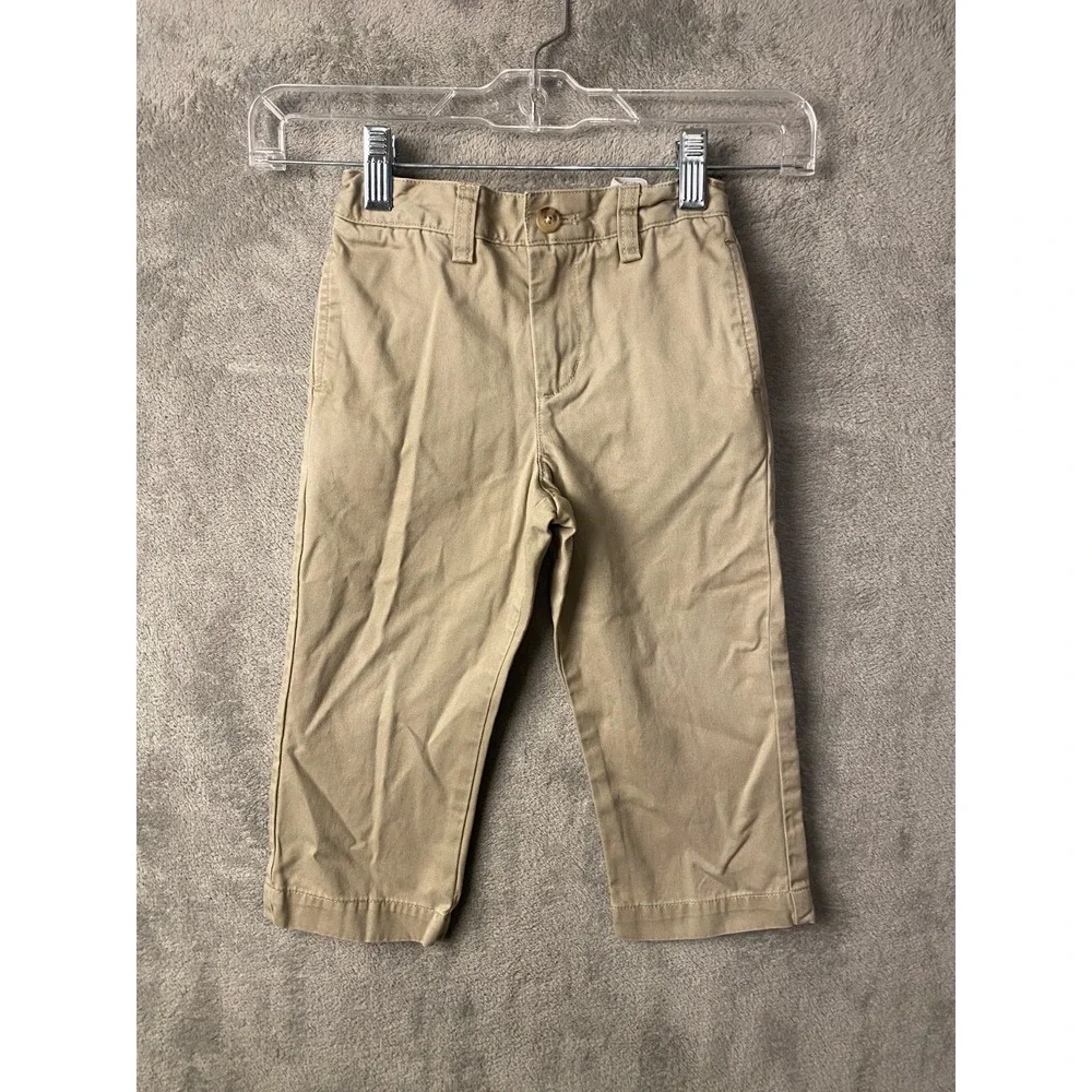 Vineyard Vines Boys Chino Pants Size 3T Khaki Straight Leg Preppy Classic Elasti